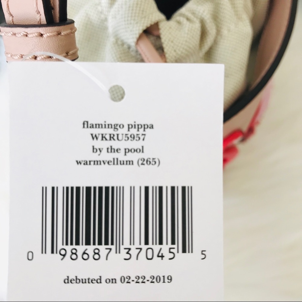 ⬇️ PRICE DROPPED! Flamingo pippa kate spade bucket - Picture 5 of 8